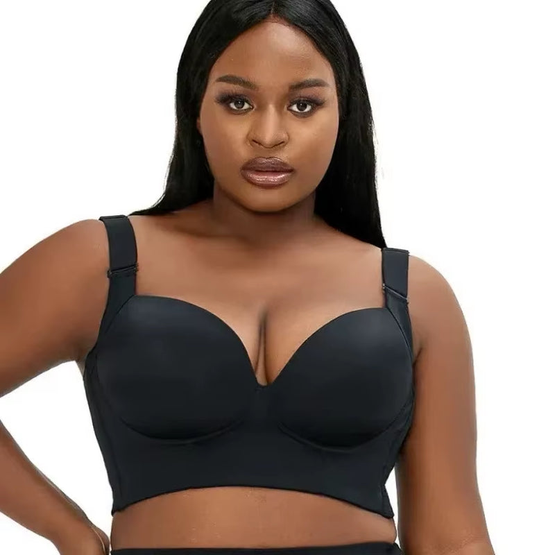 Push up Bras for Women Large plus Size Lingerie for Women Steel Ring Bra for Breasts Brassiere Femme a B C D E F 75 80 85 90 110